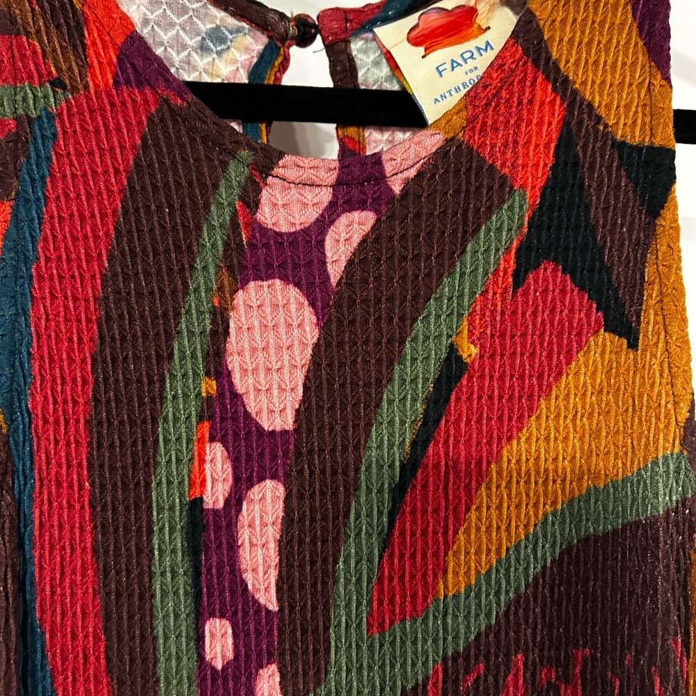 FARM Rio Multicolor Abstract Print Maxi Dress - Picture 3 of 6